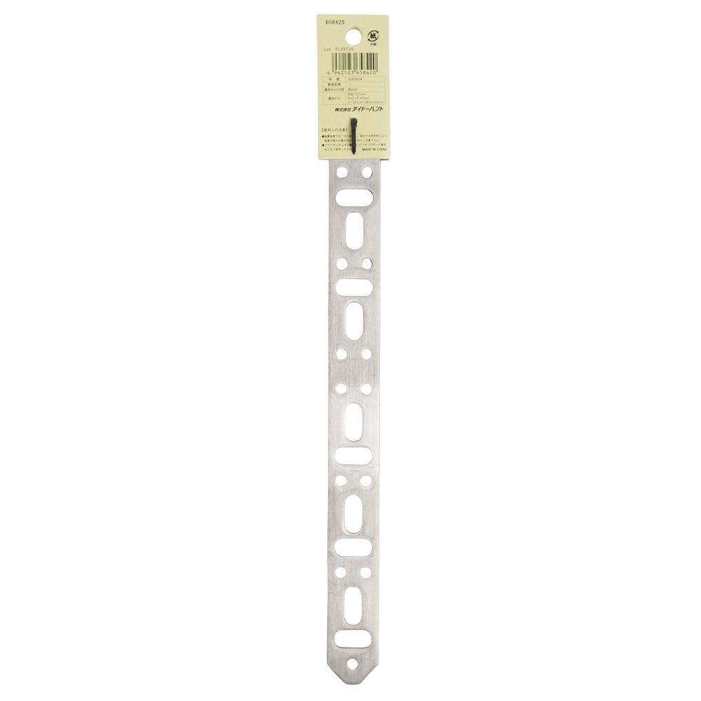 DAIDOHANT ピッタリサポート ステンレス 3&times;25&times;300mm, ステンレス, 1個入り