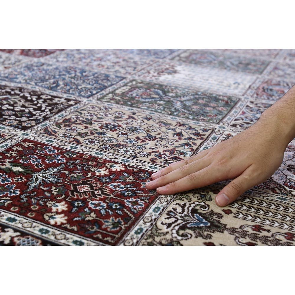 洗える・抗菌防臭・床暖房対応 240&times;330cm 国産モケットラグ MED ベージュ, ベージュ, 240&times;330cm