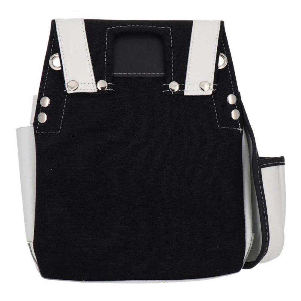 DBLTACT 本革卓越　釘袋　2段　墨ツボケース付　DTL-11, ホワイト, 2段 墨坪ケース付