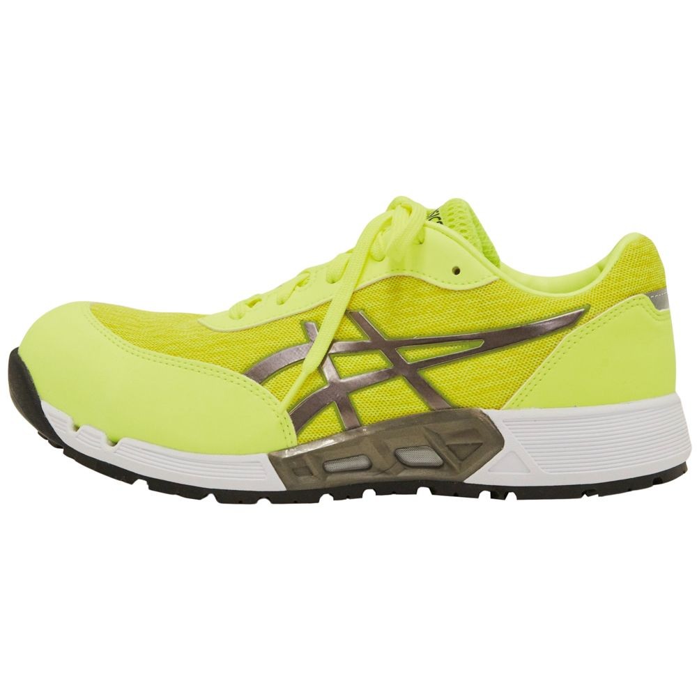 アシックス（ASICS） ウィンジョブCP212 AC セーフティイエロー&times;ブラック, セーフティイエロー&times;ブラック, 25.5cm