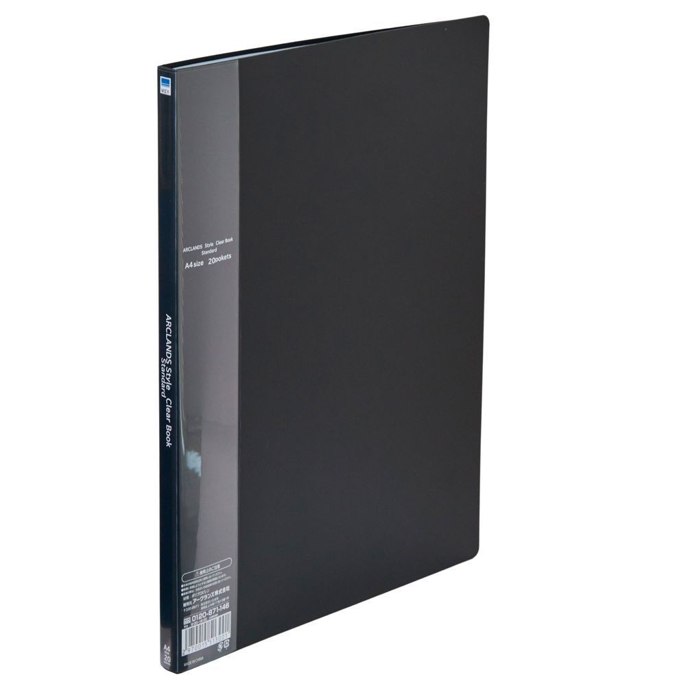 クリアブックスタンダードＡ4 20ポケット, グリーン, A4 20ポケット