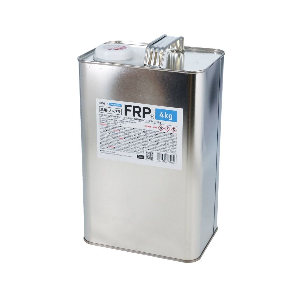 FRPポリエステル樹脂　ノンパラ　4KG, ノンパラ, 4kg