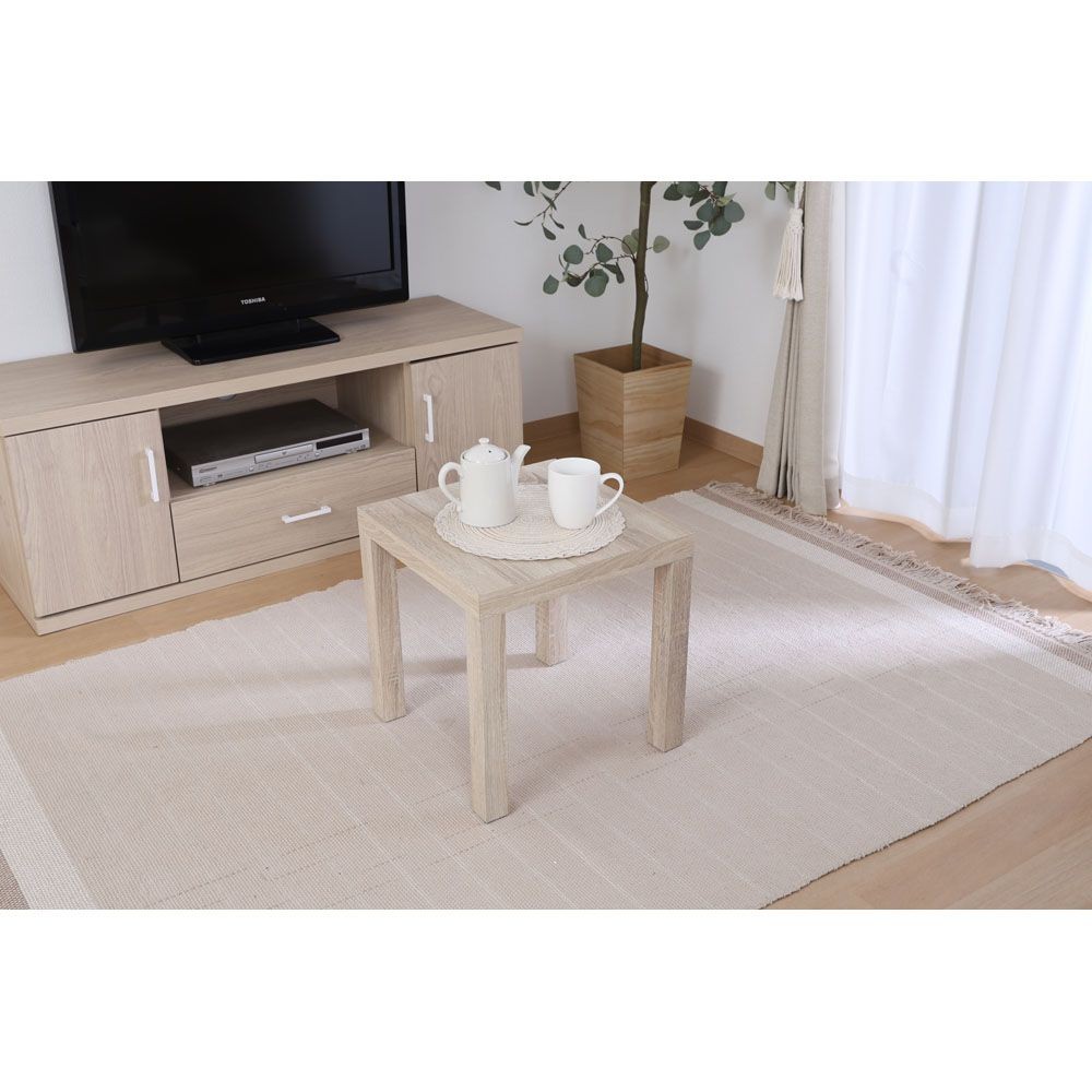 不二貿易 キューブテーブル　４０×４０　ナチュラル【メーカー直送・代引不可】, ナチュラル, 幅400mm×奥行400mm×高さ400mm