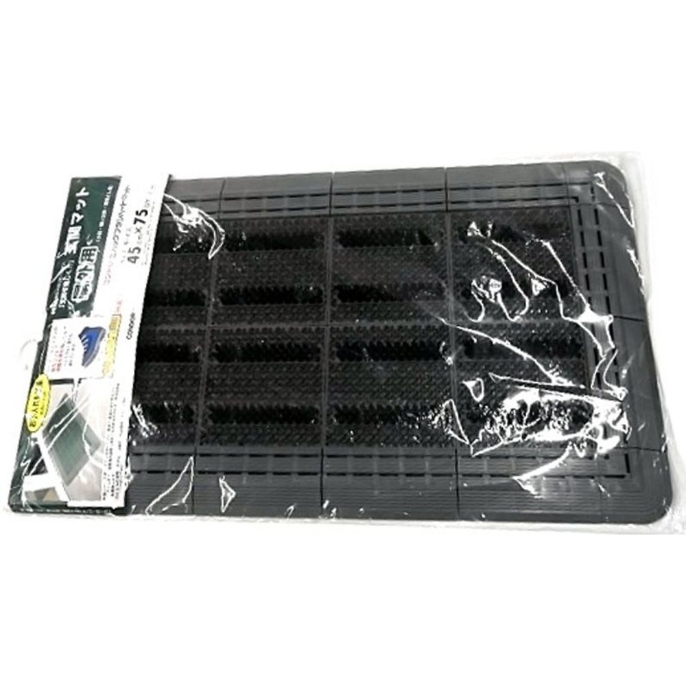 山崎　ブラシハ―ドマット　3ヘッタ―付グレ―　45ｘ75, その他カラー１, その他サイズ１