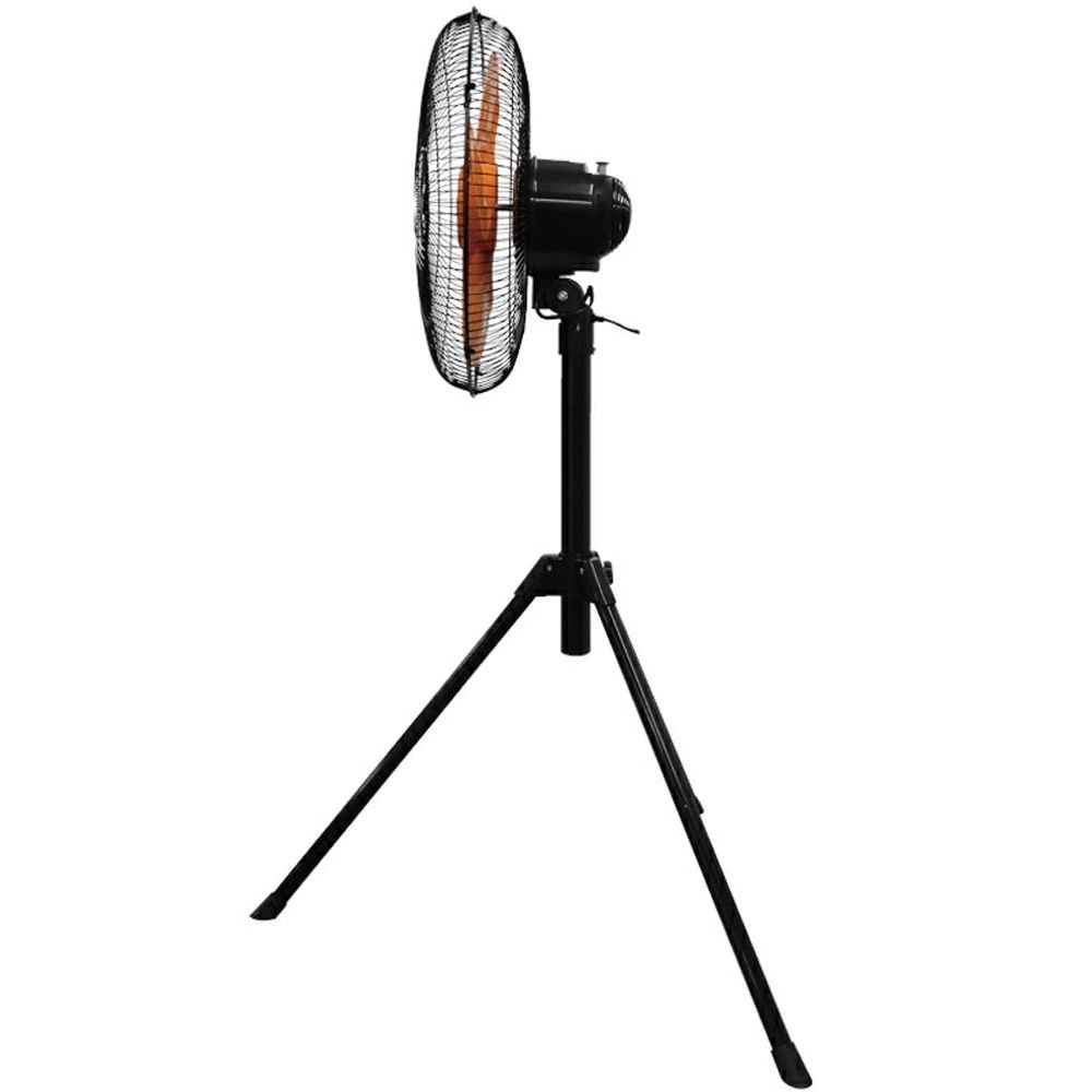 広電 45cm樹脂羽根 三脚工業扇 CFF453TPA, オレンジ, 幅800mm&times;奥行700mm&times;高さ1120mm