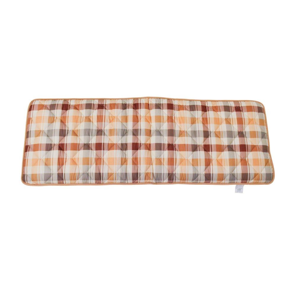 ヘタりにくい三層長座布団　プラッド　６５&times;１８０ｃｍ, プラッド柄, 65&times;180cm