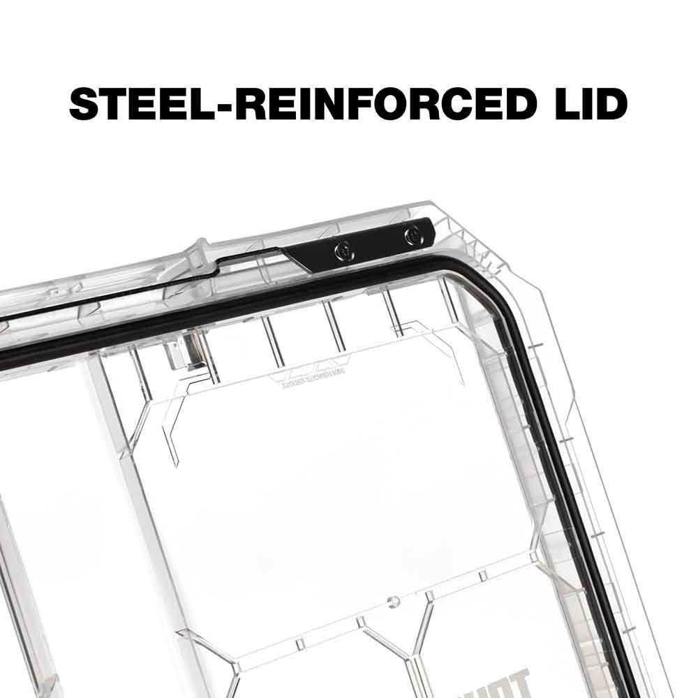 【数量限定】TOUGHBUILT（タフビルト）STACK TECH(スタックテック)　ロープロファイル オーガナイザー, ブラック, TB-B1-O-10