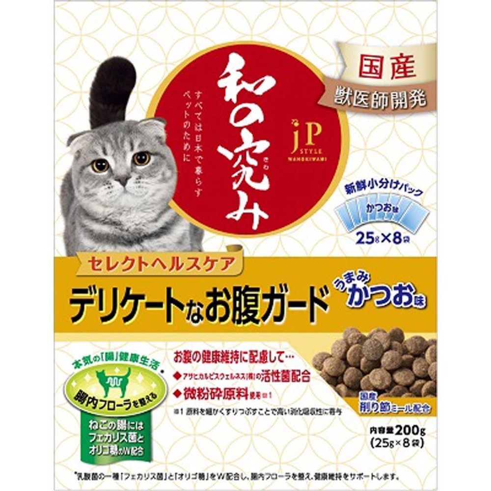 ペットライン　ＪＰ和の究み腸内フローラお腹健康　200ｇ, お腹健康, 200g