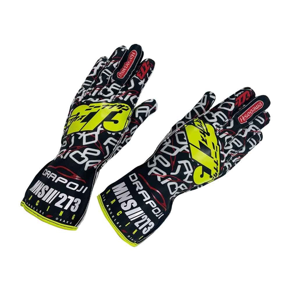 DRAPOJI&times;ー273 カートグローブ（S）　【メーカー直送・代引不可】【沖縄・離島除く】, ブラック, Sサイズ