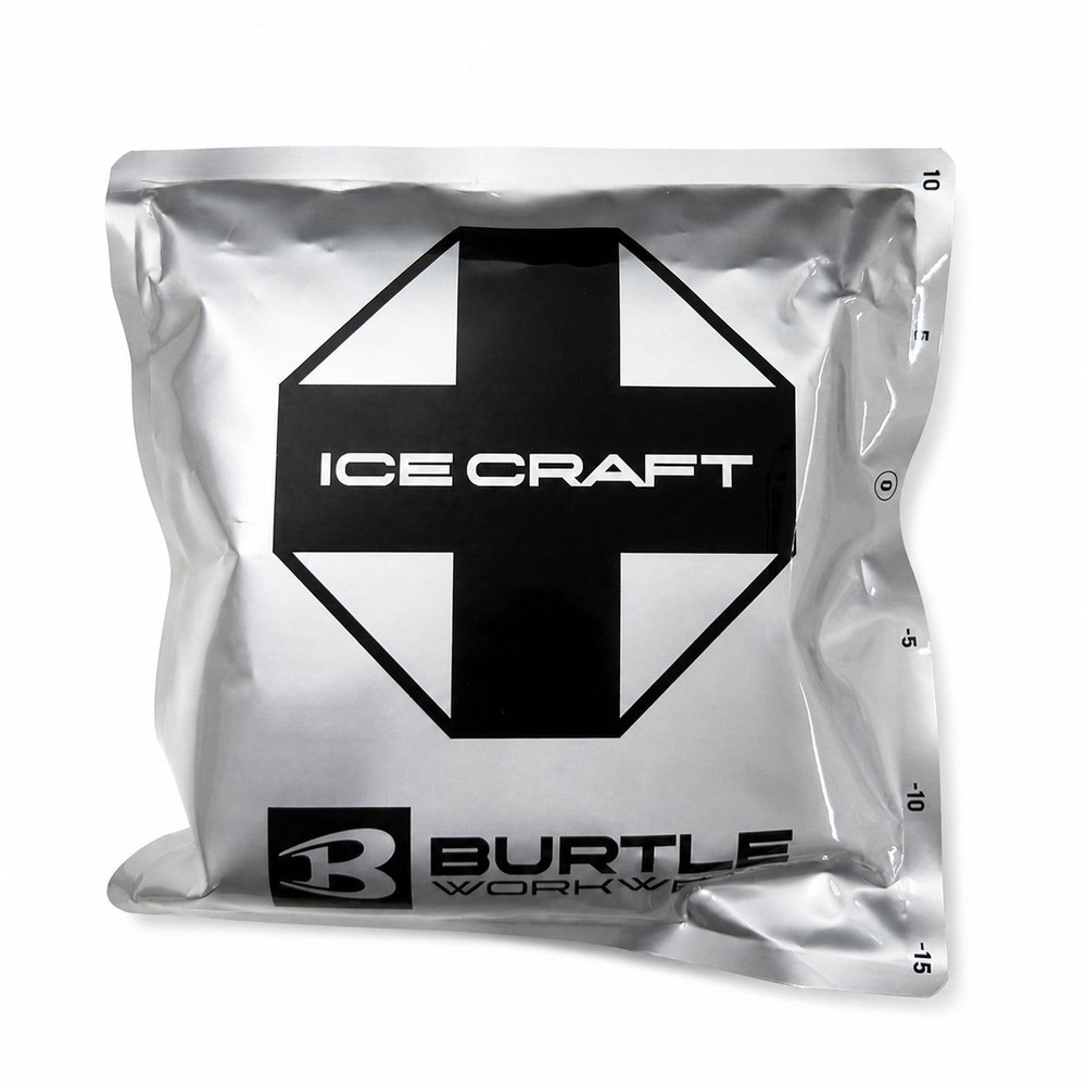 BURTLE バートル IC106 アイスパック （1Kg）&times;1個, シルバー, 1.0kg&times;1個