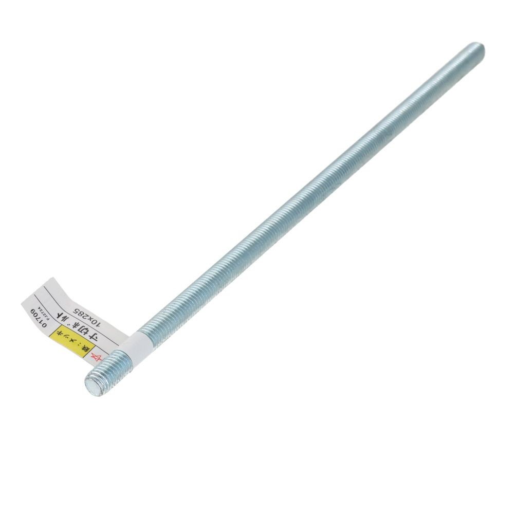 ＤＡＩＤＯＨＡＮＴ　鉄/ユニクロ　寸切ボルト　１０&times;２８５, シルバー, 1本入り