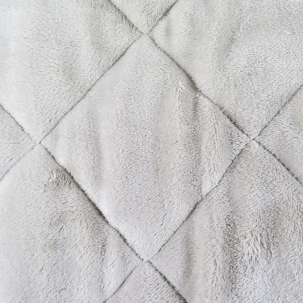 ビバファイバーまくらパッド　約47&times;58cm, グレージュ, 約47&times;58cm