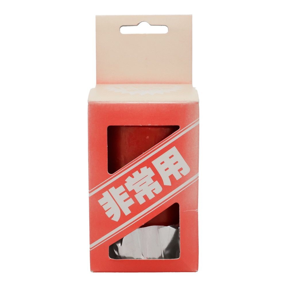 非常用ローソク（１本入）　３００３, レッド, 1本入り