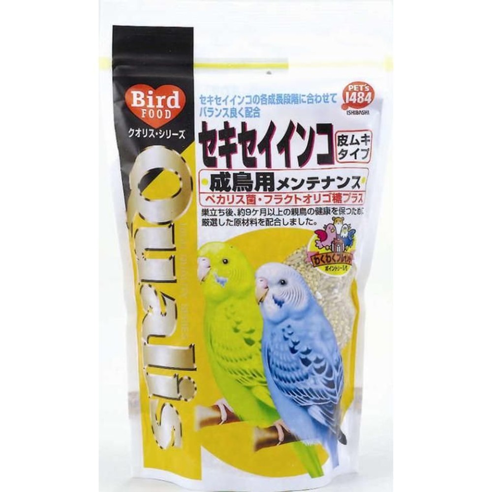 クオリス　セキセイインコ　成鳥用メンテナンス　400g, 成鳥用, 400g