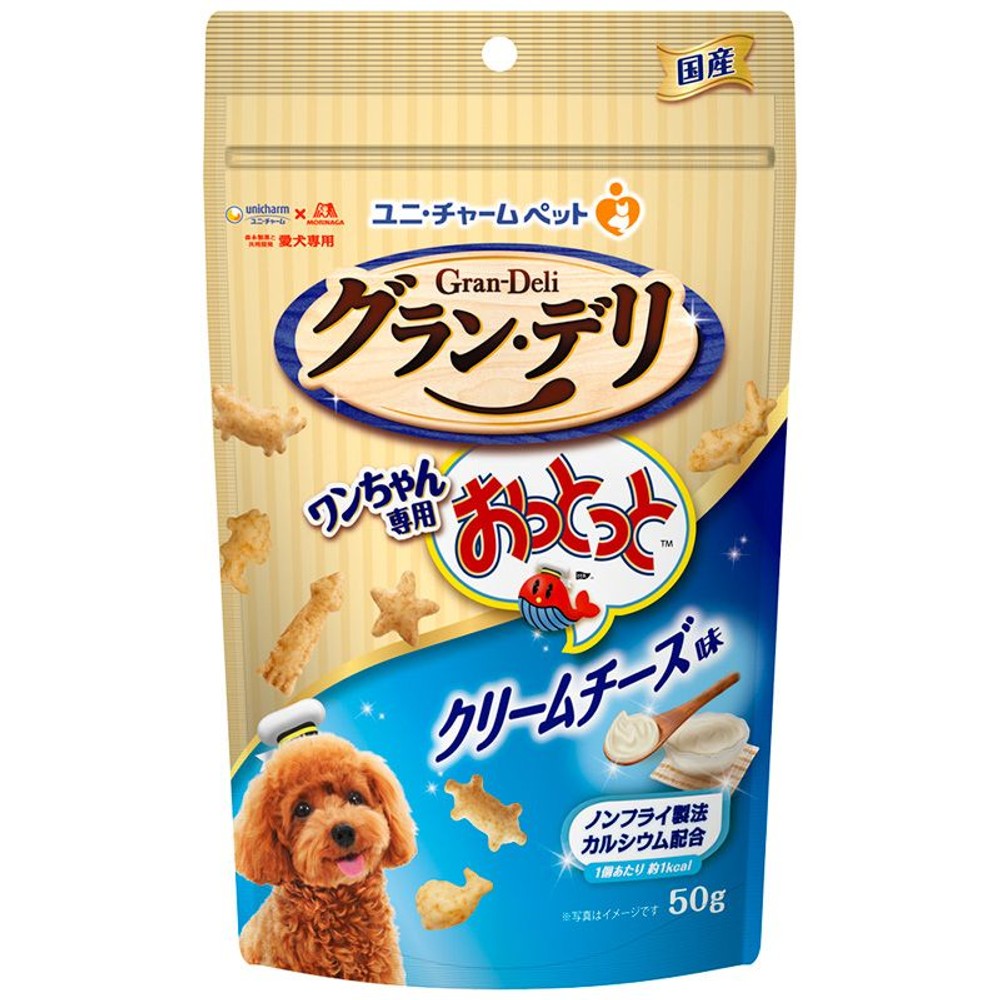 ユニチャーム　おっとっとクリームチーズ味50ｇ, クリームチーズ味, 50g