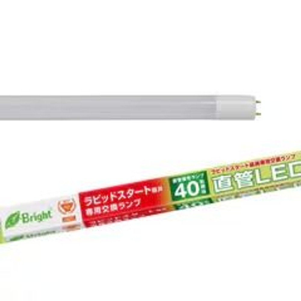 OHM LED直管40形ラピッド用 LDF40SS・N, 昼白色, 40型