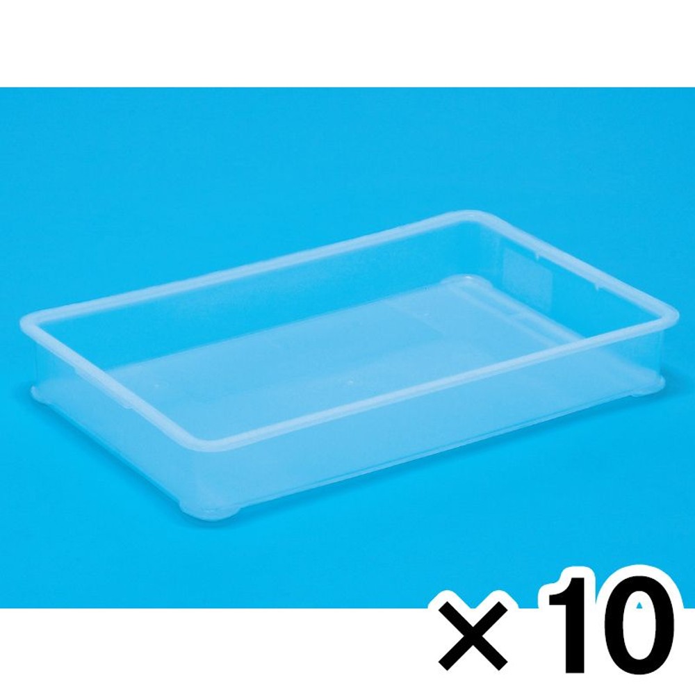 サンコー 特大ばんじゅうＢ 透明 &times;10個セット【メーカー直送・代引不可】【法人限定】, クリア, 10個セット