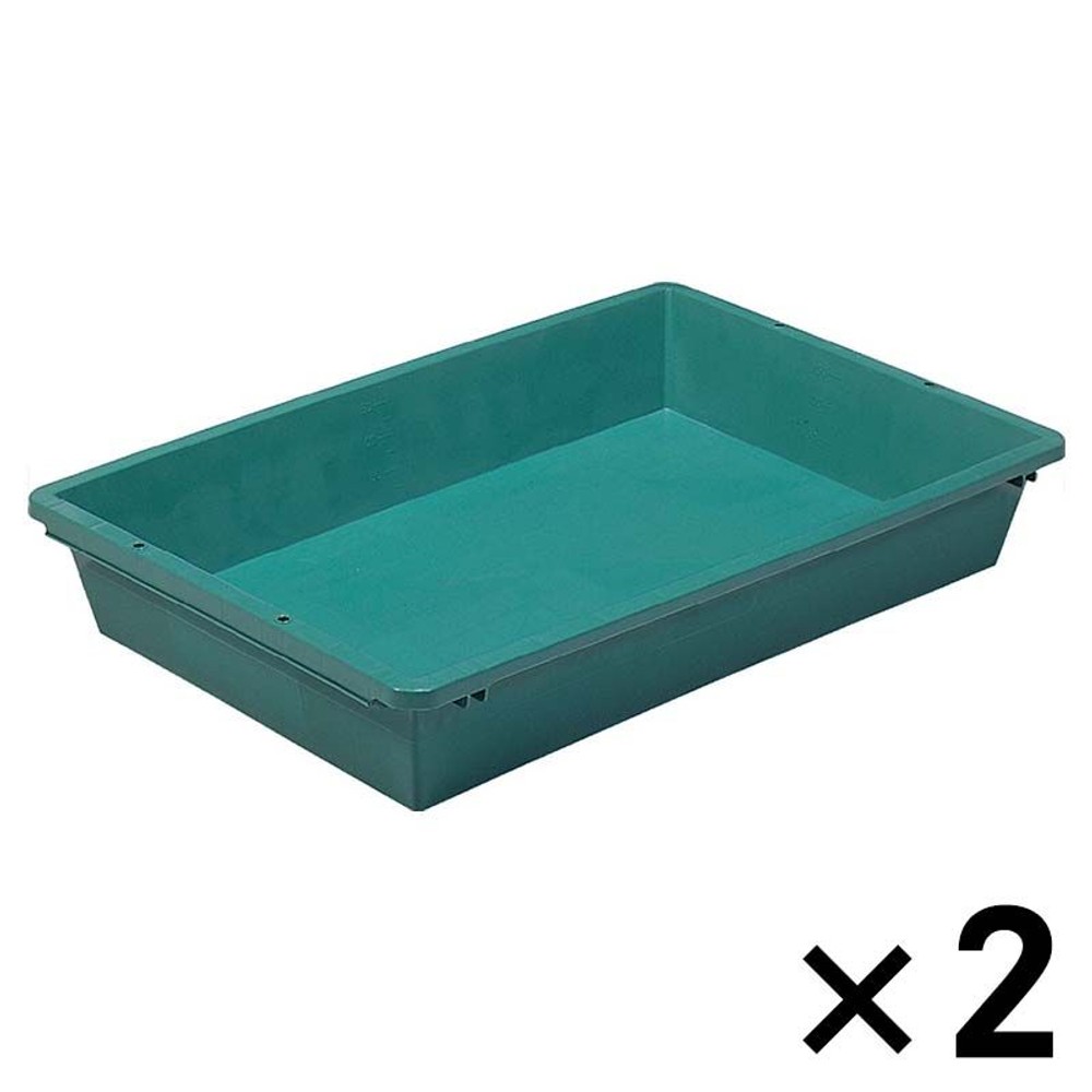 サンコー  タフブネ　200　　緑 &times;2個セット【メーカー直送・代引不可】【法人限定】, グリーン, 2P