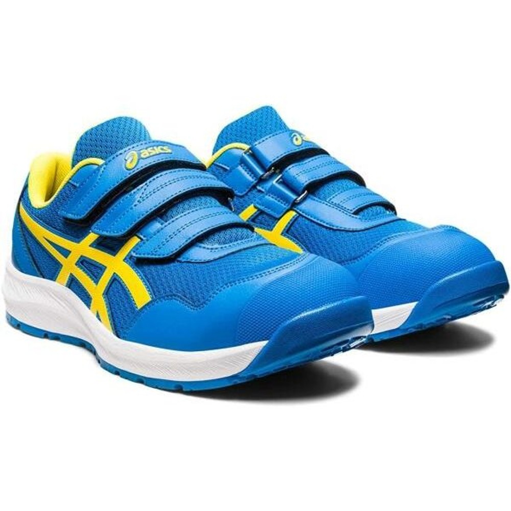 【数量限定】【在庫限り】アシックス（ASICS） ウィンジョブＣＰ２１５セーフティシューズ　ブルー&times;イエロー, ディレクトワールブルー&times;ヴァイブラントイエロー, 25.0cm