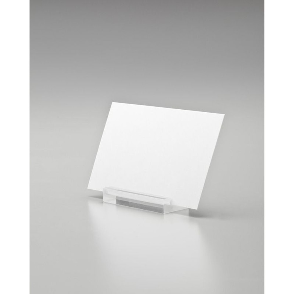 アクリルカード立て　透明　　A235-1, 透明, 20×30mm