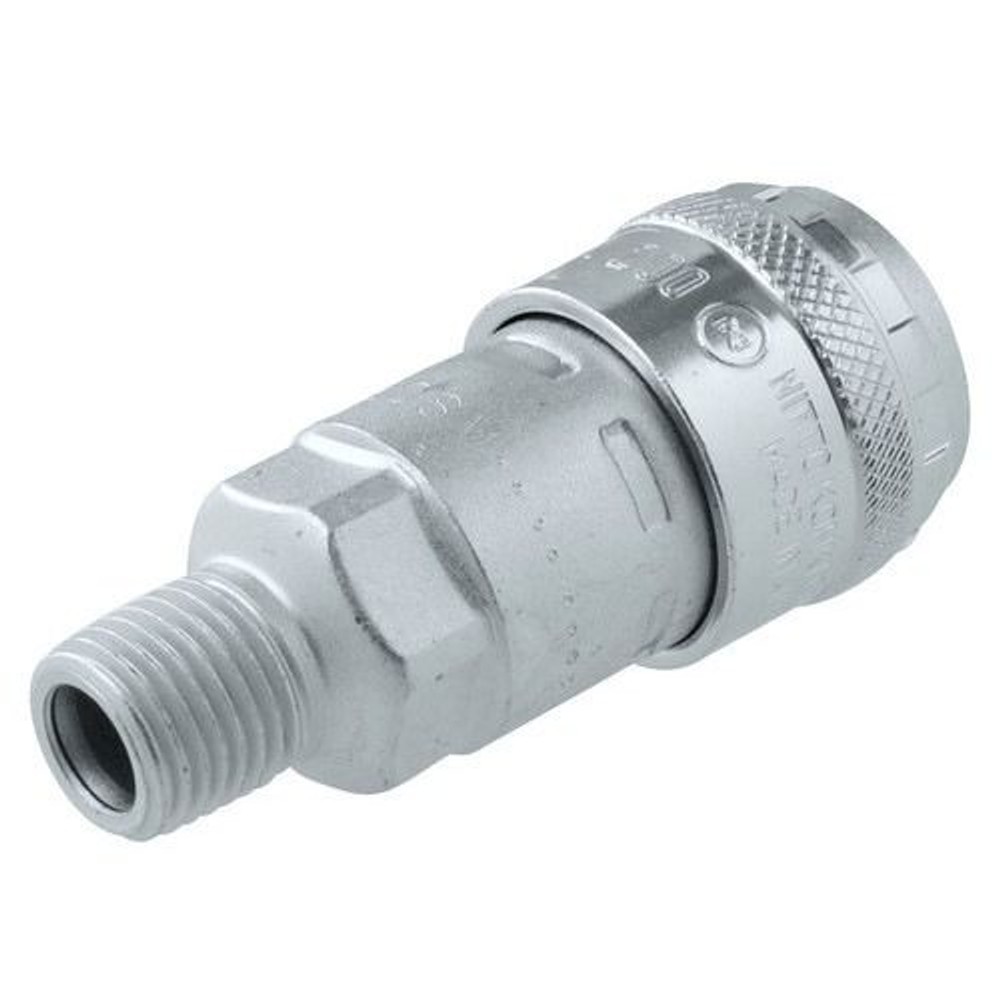 日東工器 ハイカプラ ソケット 200-20SM, シルバー, 200-20SM