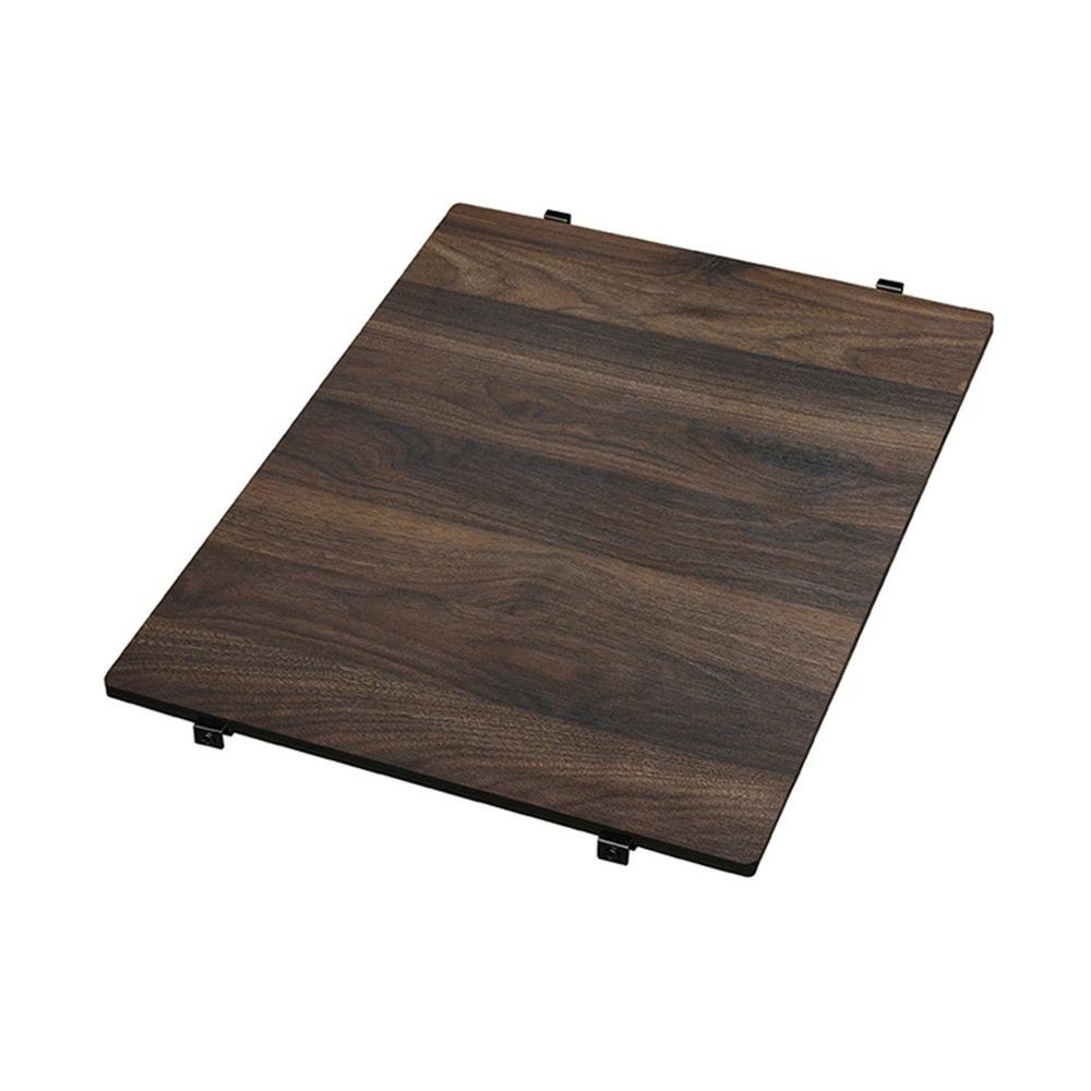 コンビネーションサークル用棚板 450TV ウォールナット, ウォールナット, 幅440mm&times;奥行603mm&times;高さ19mm