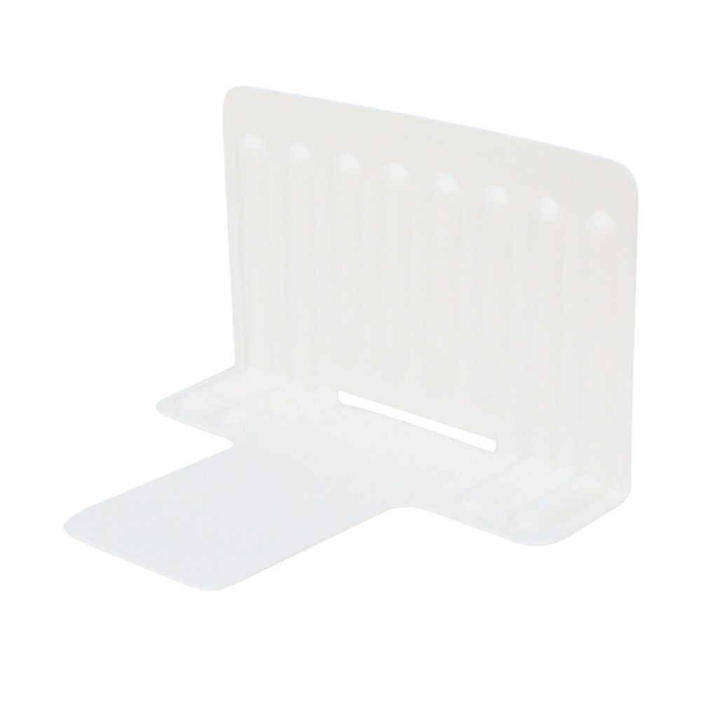 連結できる整理用仕切り板　３個入り, ホワイト, 3個入