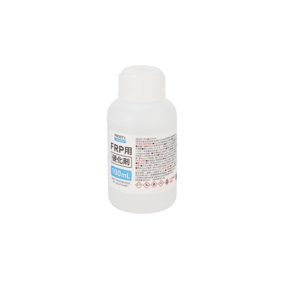 FRP用硬化剤　100ml, 透明, 100ml