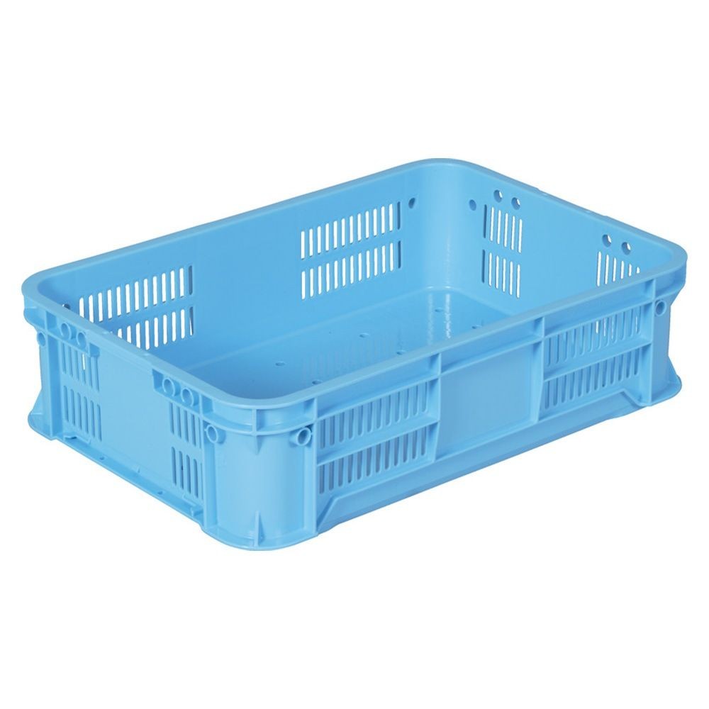 サンコー サンテナー B#34 ライトブルー 103407-00 ×5個セット【メーカー直送・代引不可】【法人限定】, ライトブルー, 5P