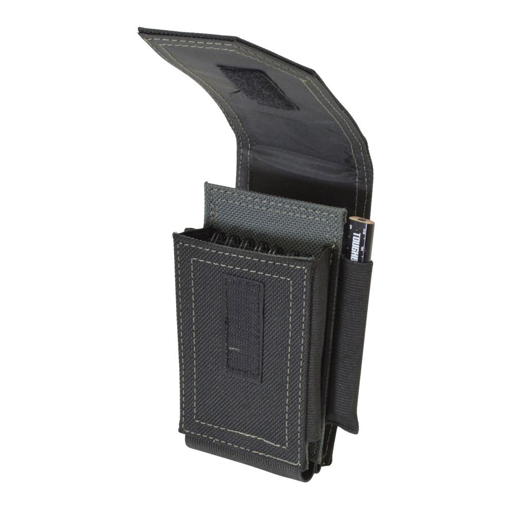 TOUGHBUILT（タフビルト）　スマートフォンプラスポーチ　ノート＆ペン付き　TB-CT-33P, 黒, TB-CT-33P