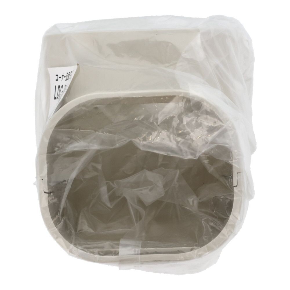 スリムダクトLD用 コーナー立面90°, アイボリー, その他サイズ１