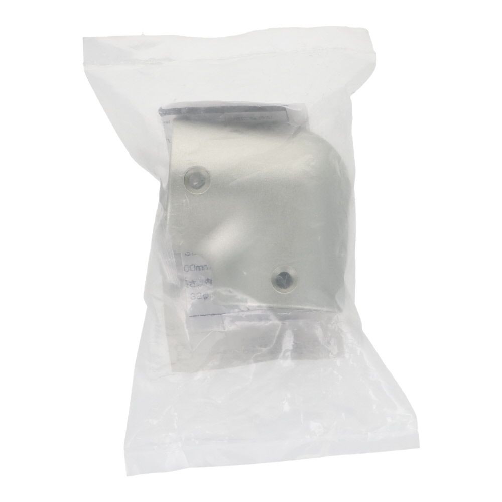 Ｌ型エルボ　３２パイ　シルバー, シルバー, 32mm