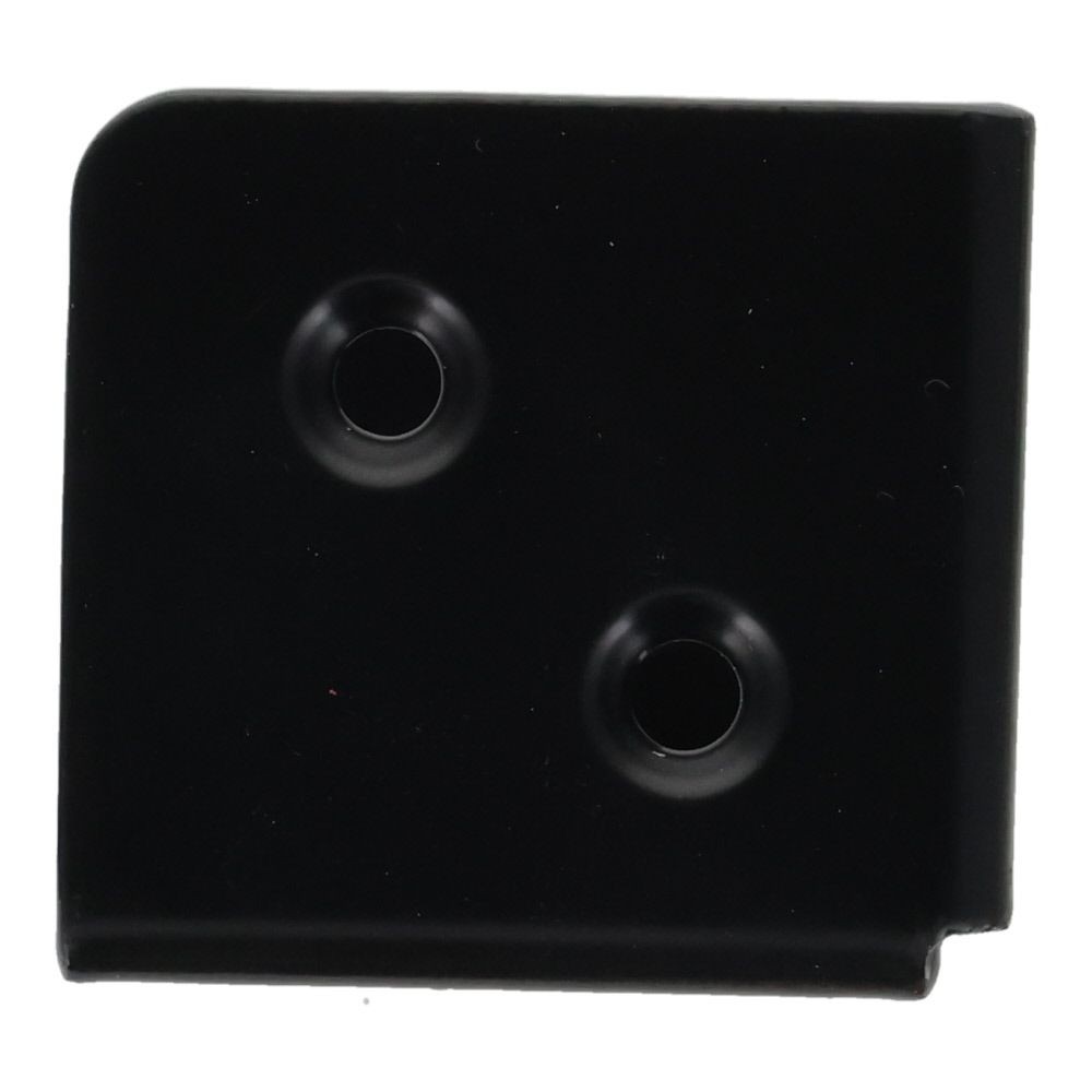 ２&times;４金具受け金具　９３&times;４０, 黒, 受け金具