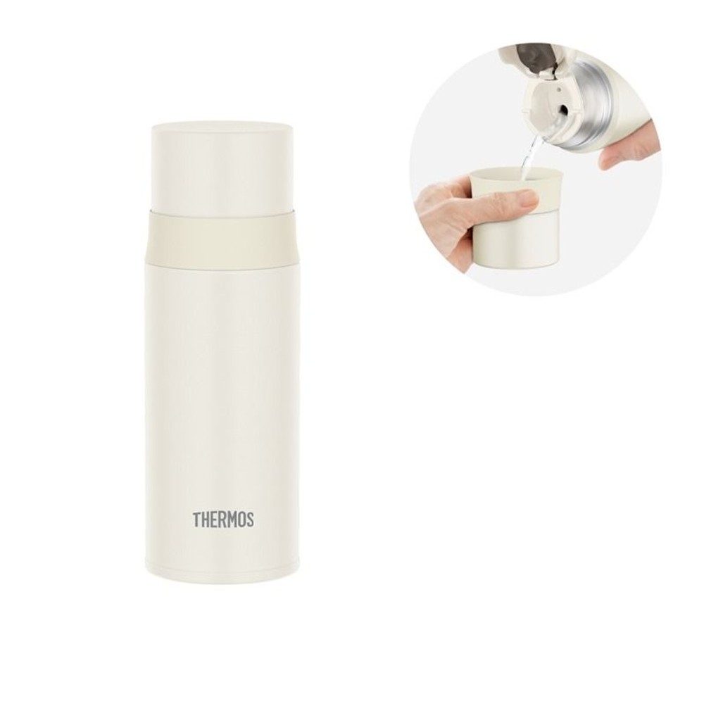 サーモス　ステンレスボトル ＦＦＭー３５２ ＭＴＷＨ, マットホワイト, 350ml