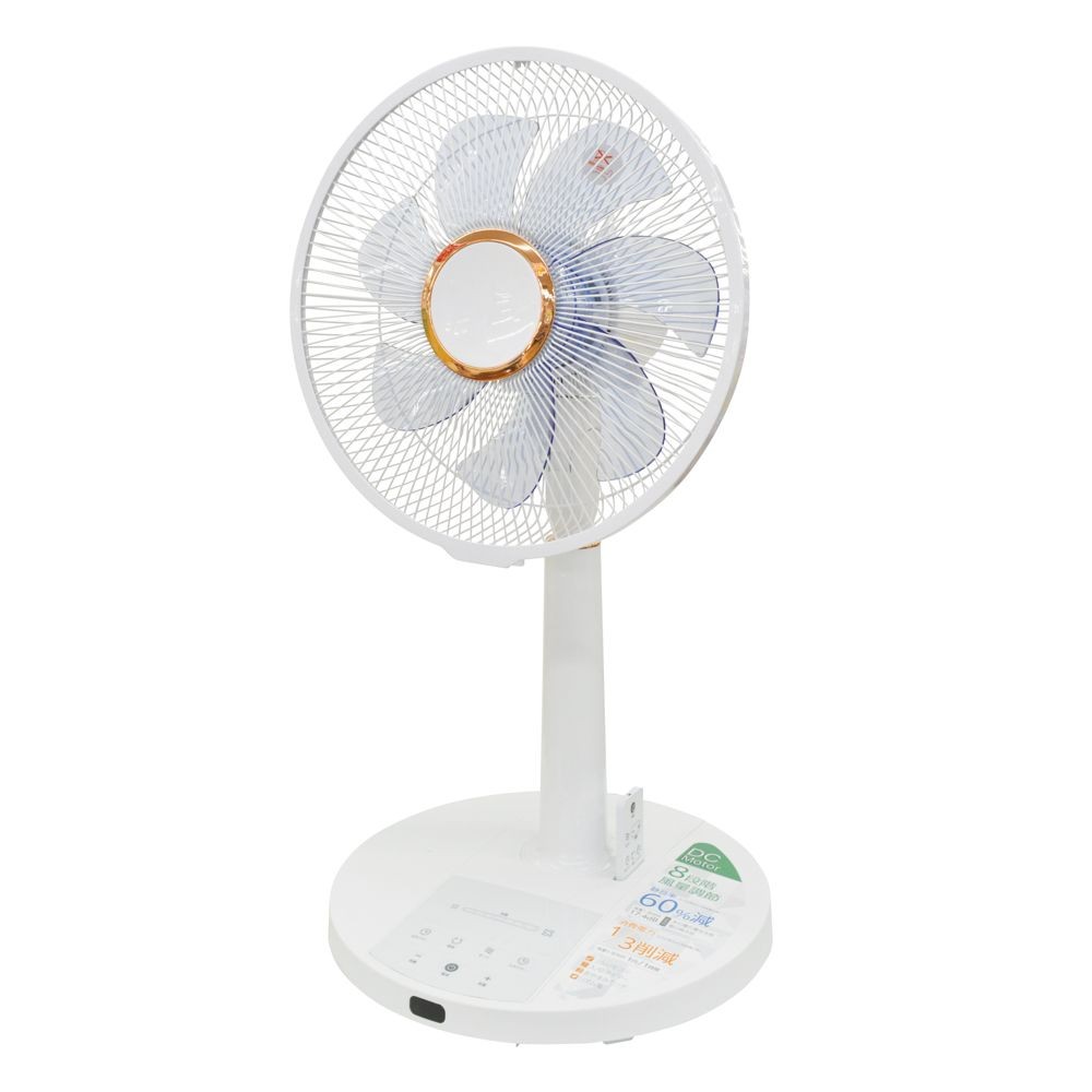 WIZ'A ウィザ　ＤＣフルリモコンリビング扇, 白, 1個入り