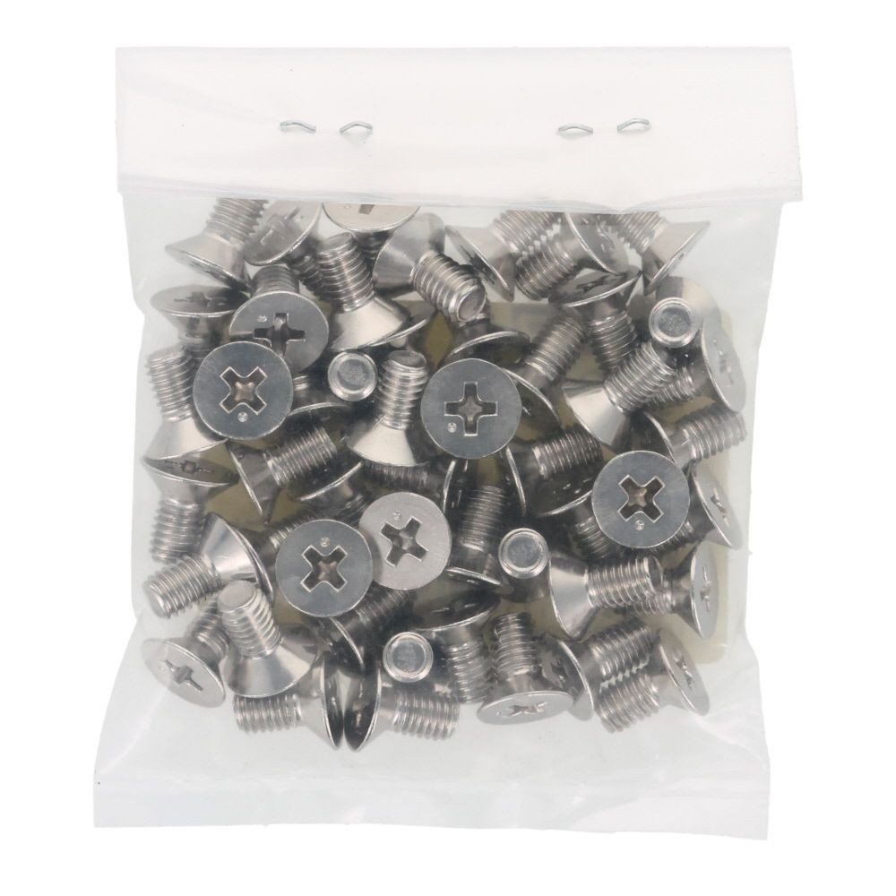 ＯＨＳＡＴＯ　ステンレス　小ねじ　皿　Ｍ５&times;１０　５０入, ステンレス, 50個入り