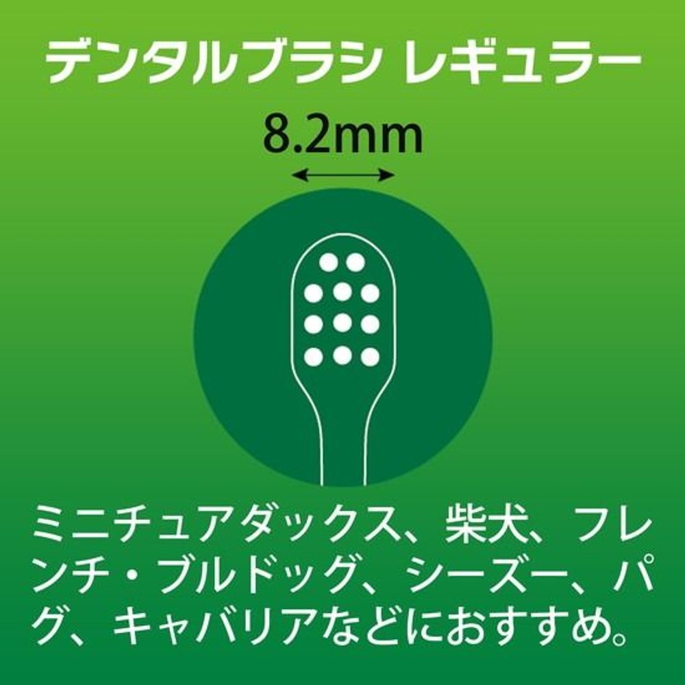 ライオン　ペットキッス　デンタルブラシ レギュラー, イエロー, レギュラー