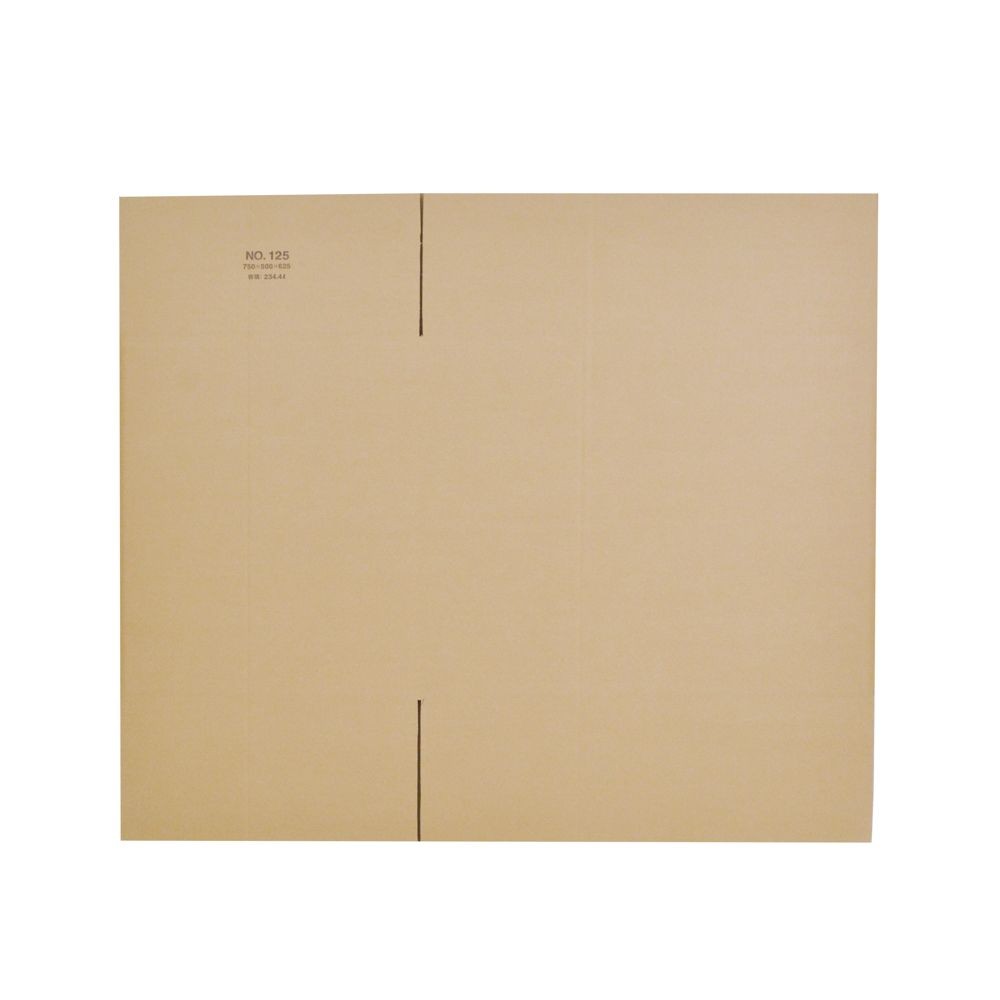１２５　ダンボール　７５０×５００×６２５, -, 規格外