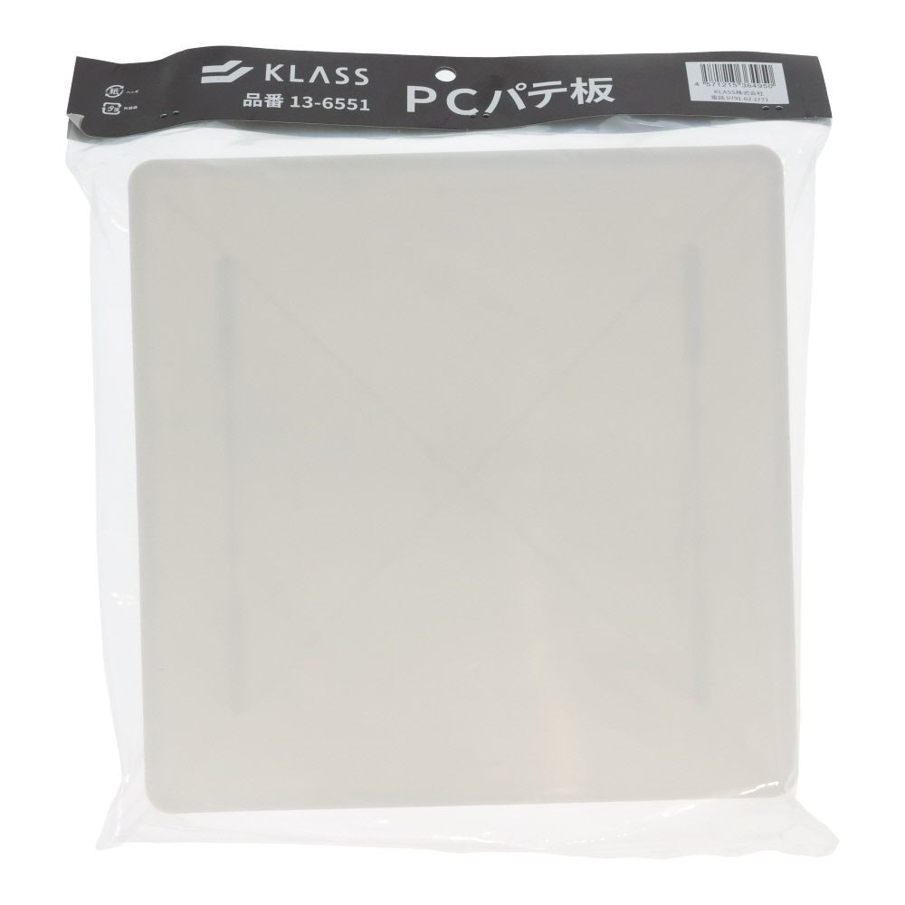 ＫＹＯＫＵＴＯ　ＰＣ　パテ板　２９５&times;２９５ｍｍ, ホワイト, 295mm