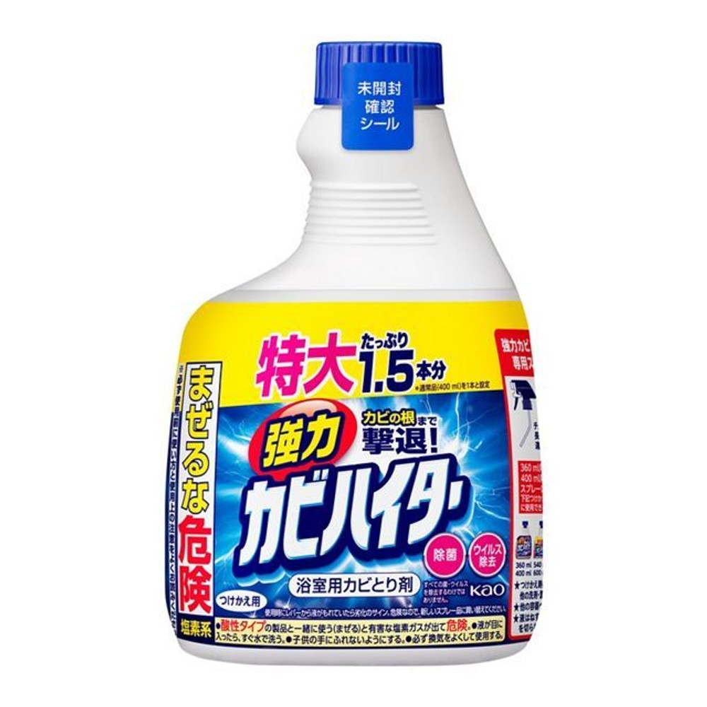 強力カビハイター　つけかえ用　６００ｍｌ, 浴室用カビとり剤, 600ml