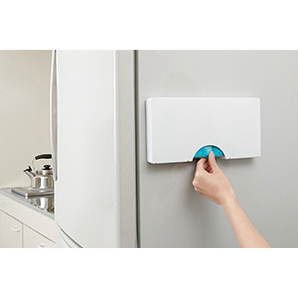 ゴミ袋＆保存袋用ホルダー, ホワイト（L）, Lサイズ