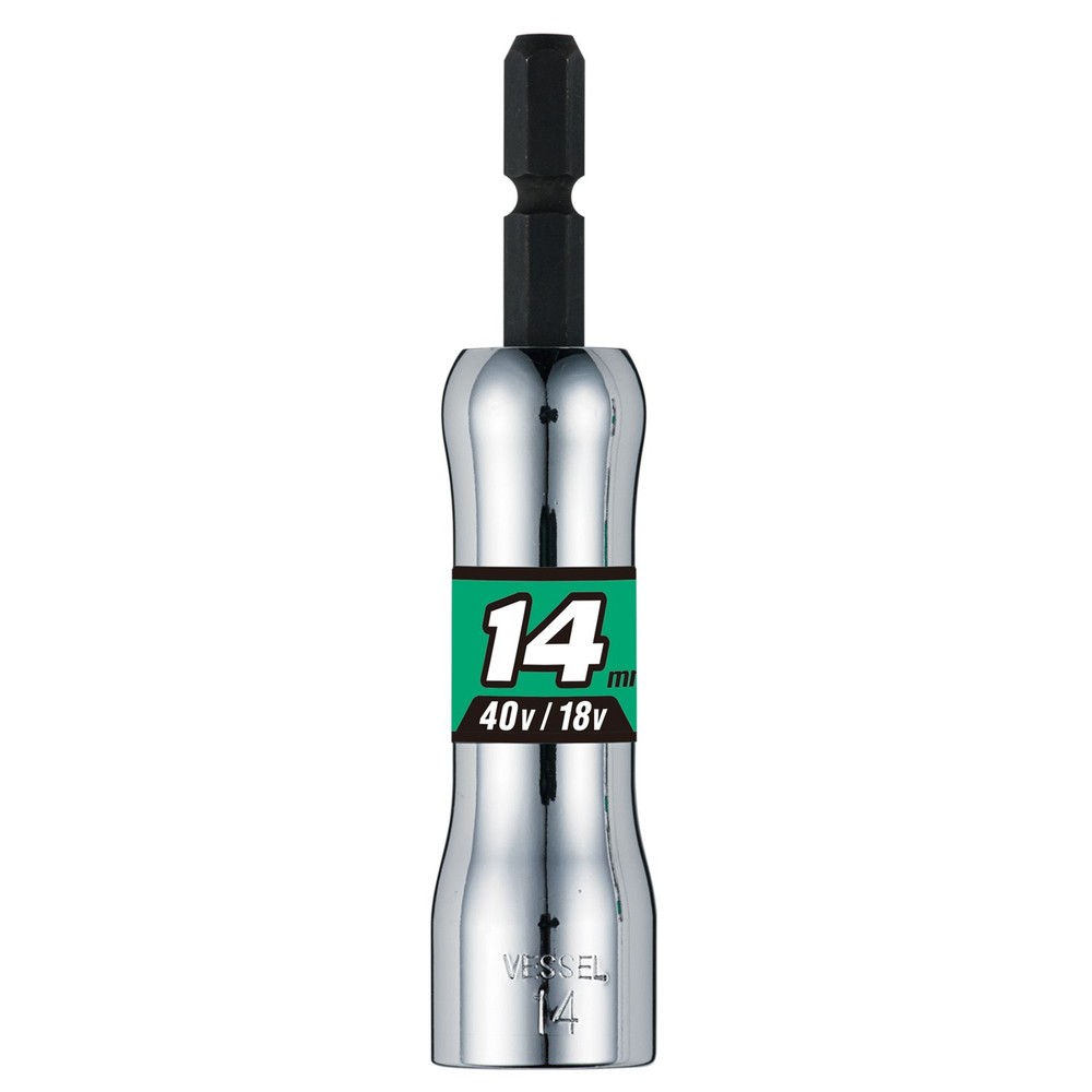 剛鍛セミロングソケット 全長92mm, シルバー(8mm), 8mm