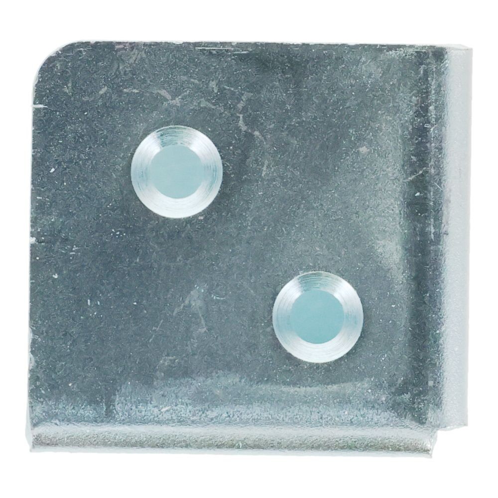 ２&times;４メッキ金具受け金具　９３&times;４０, メッキ, 受け金具