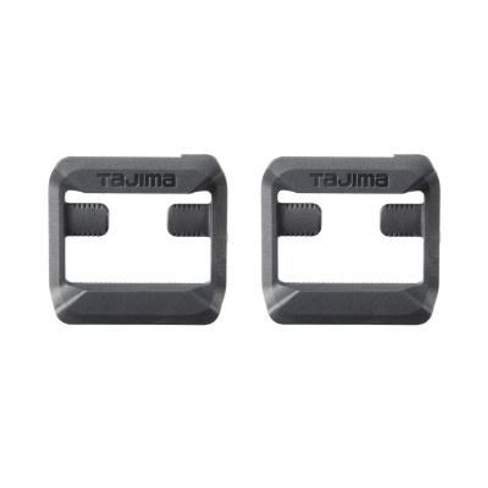 TAJIMA　セフホルダー縦ベルト用 フィット 胸ベルトストッパー　SF-FTHLDMBS, 黒, 2個セット
