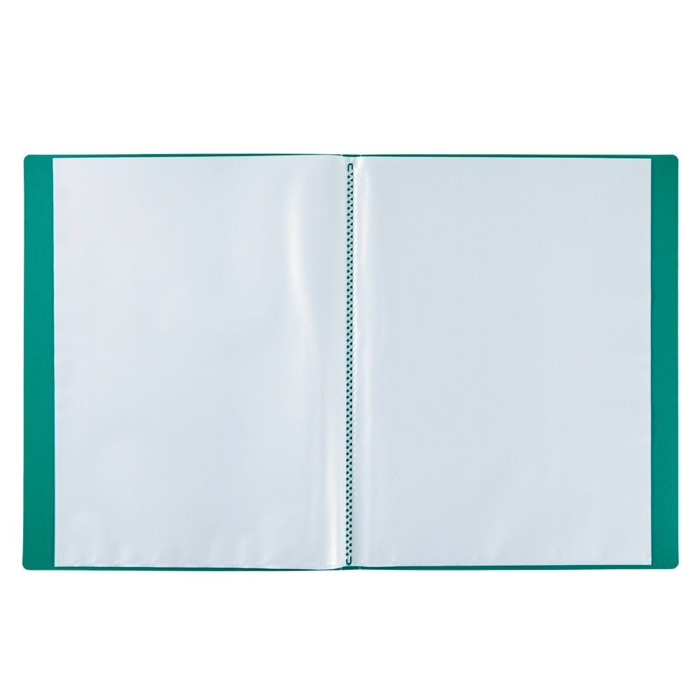 クリアブックスタンダードＡ4 20ポケット, グリーン, A4 20ポケット