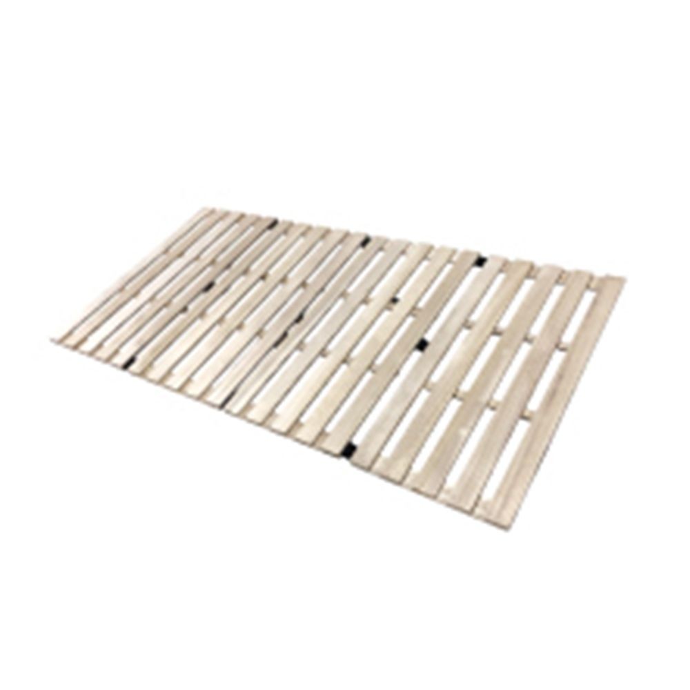 桐すのこマット4つ折り, ナチュラル, 4つ折り