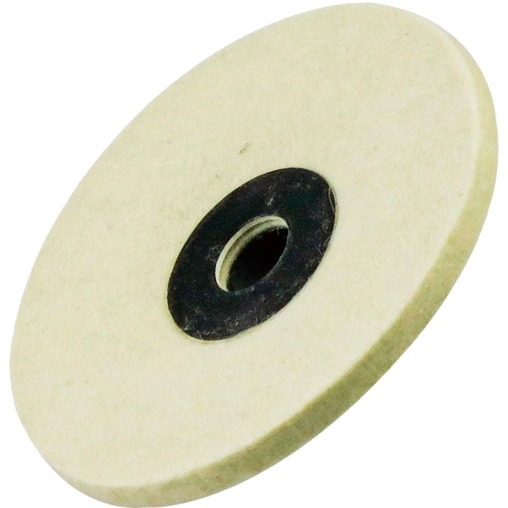 ヤナセ（YANASE） 光沢降臨　曲面用　フェルトディスク　１００&times;１５ KT02, ホワイト, 100&times;15&times;6mm