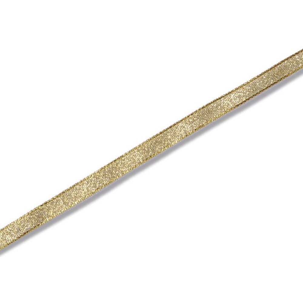 エレガンスメタルリボン6ｍｍ, ゴールド, 幅6mm×20m巻