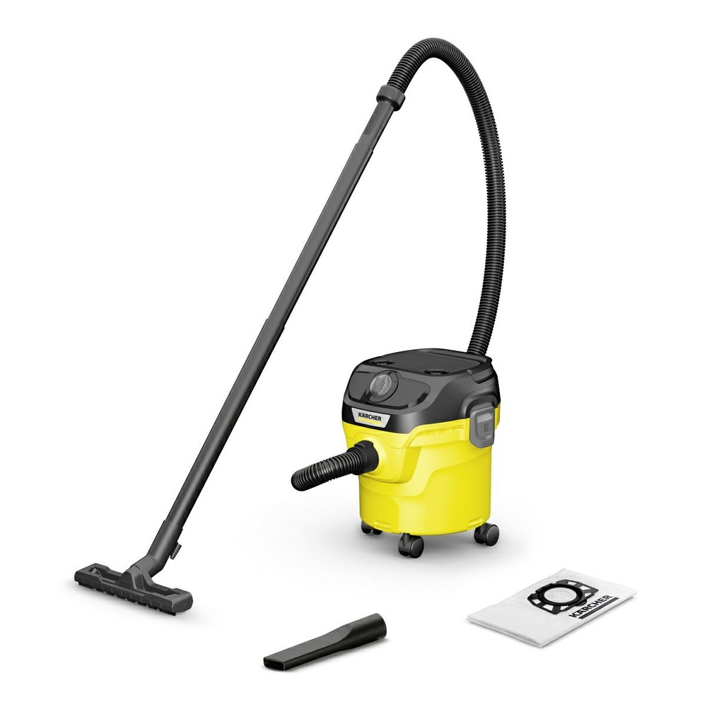 KARCHER（ケルヒャー） 乾湿両用バキュームクリーナー KWD1, イエロー, 容量:12L