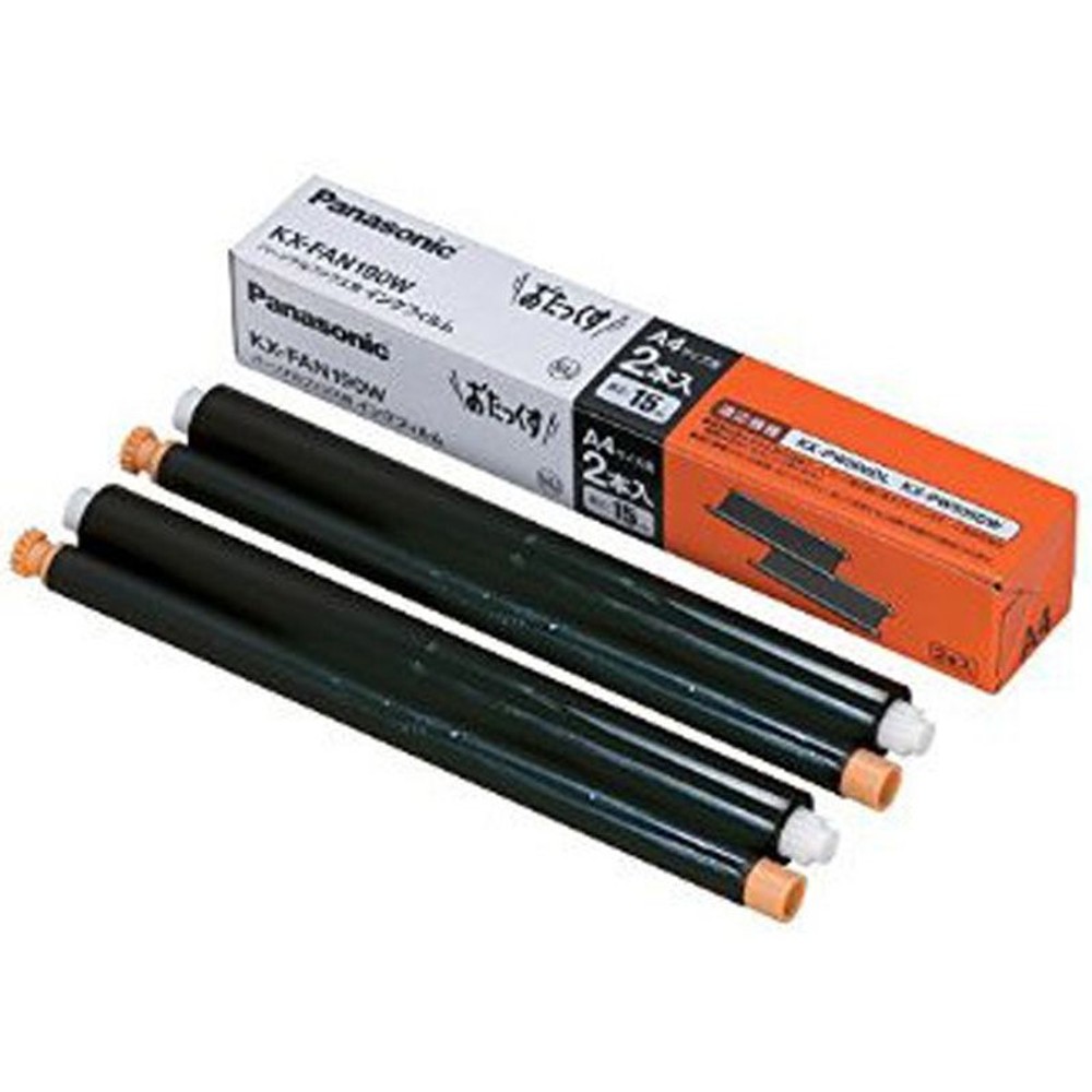 インクフィルム　KX-FAN190W, A4サイズ用, 15ｍ×2本